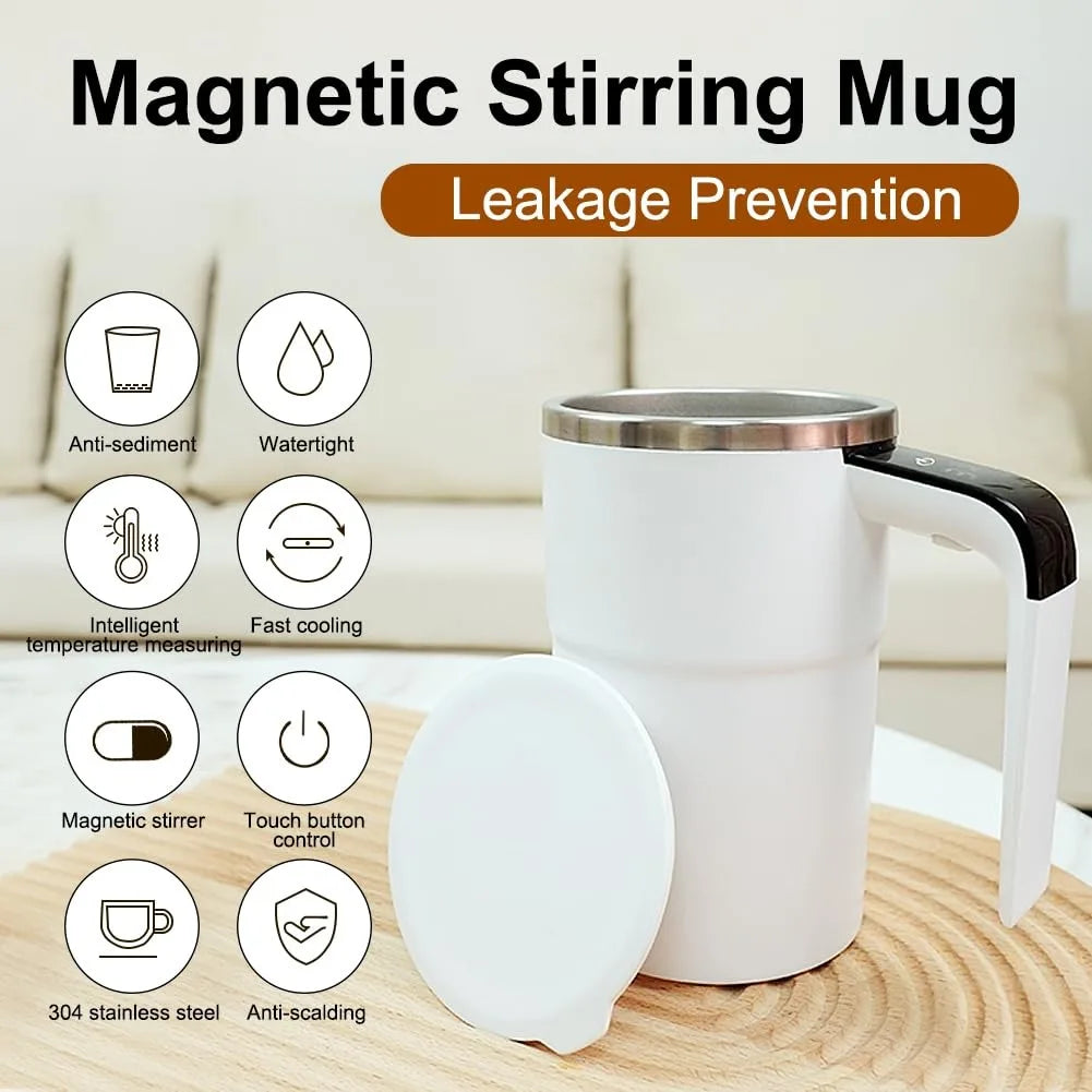 Rechargeable Self Stirring Mug