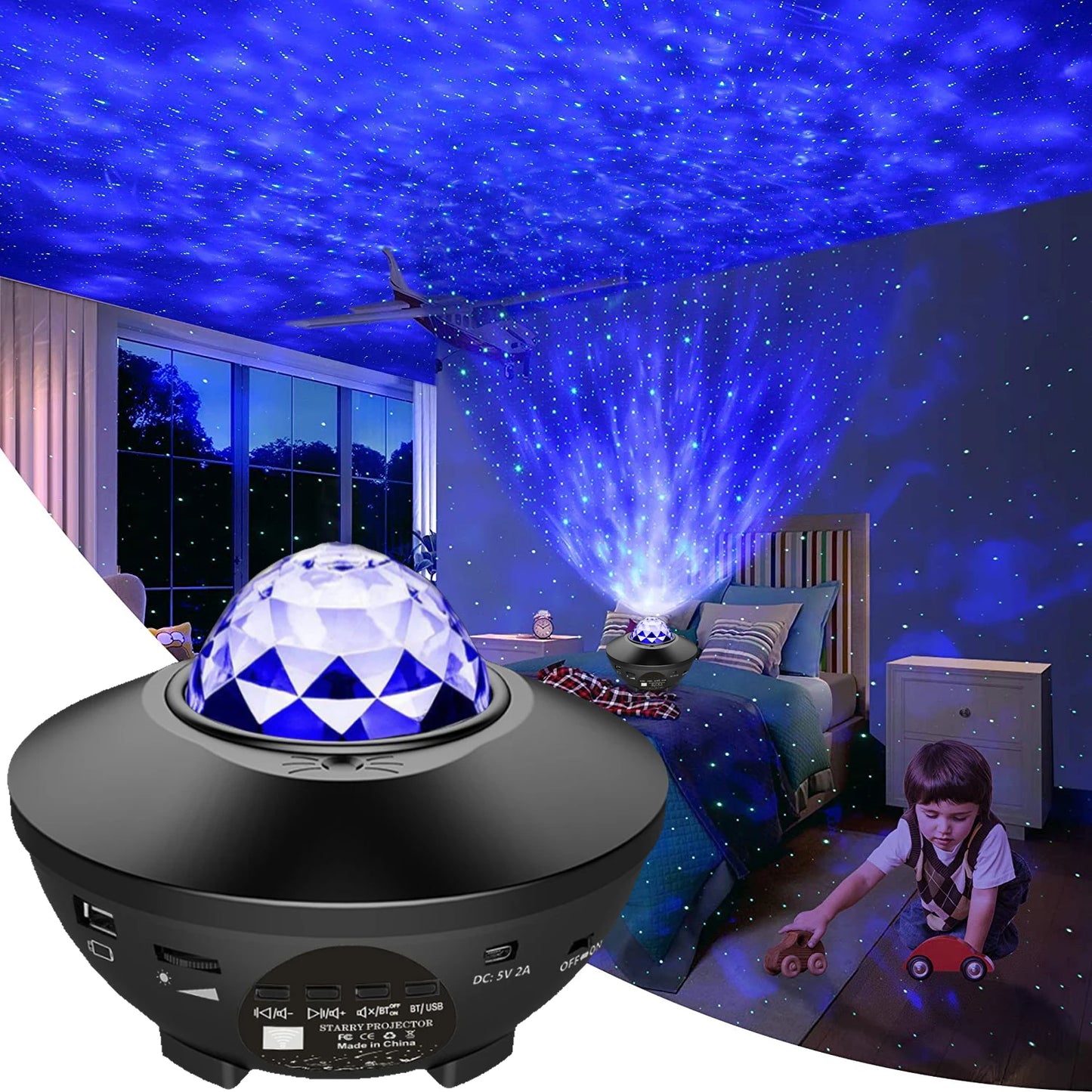 Galaxy Starry Projector