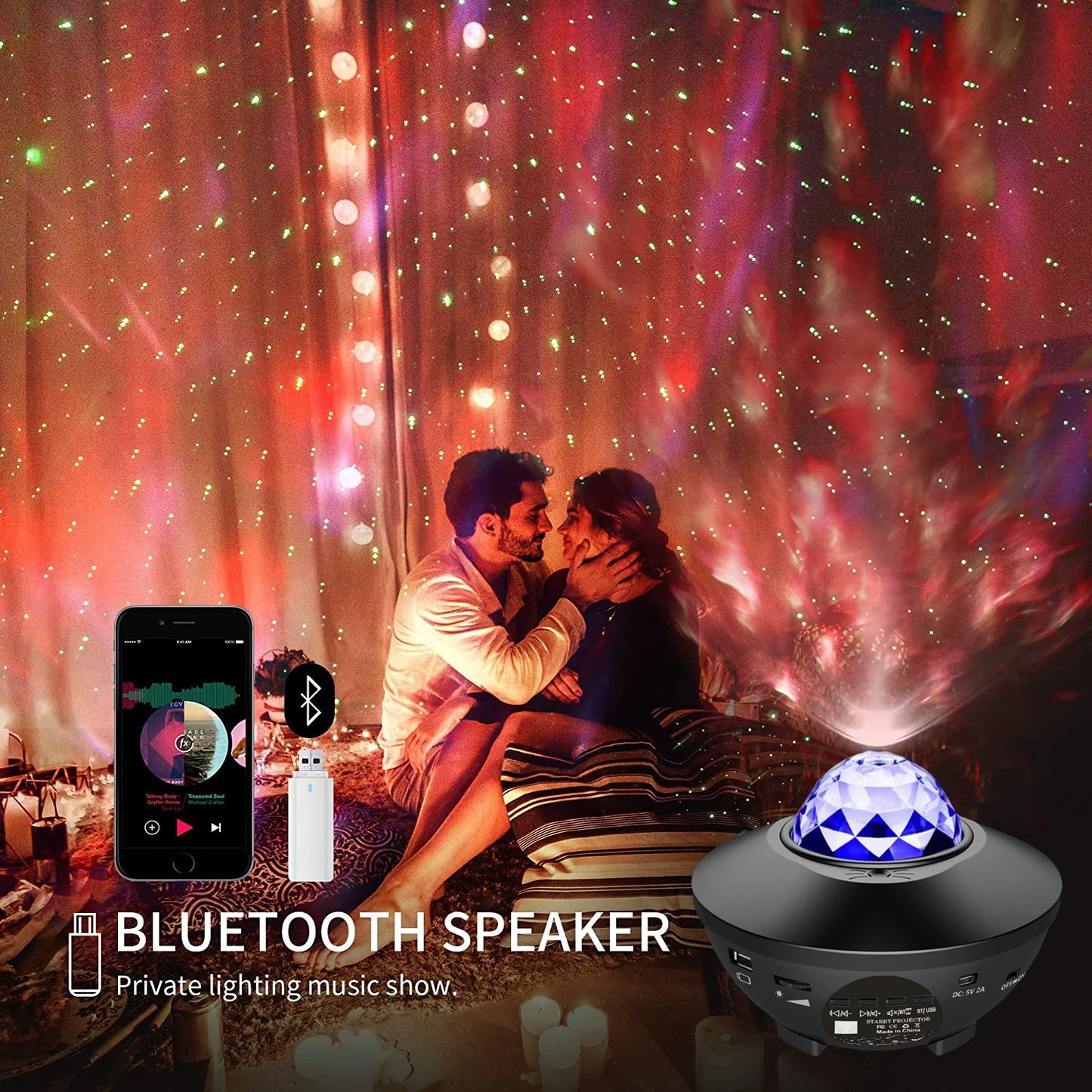 Galaxy Starry Projector