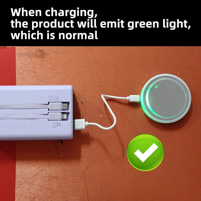 7 Colors LED Car Coasters Cup Holder