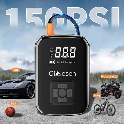 Electric Car Wireless Air Pump