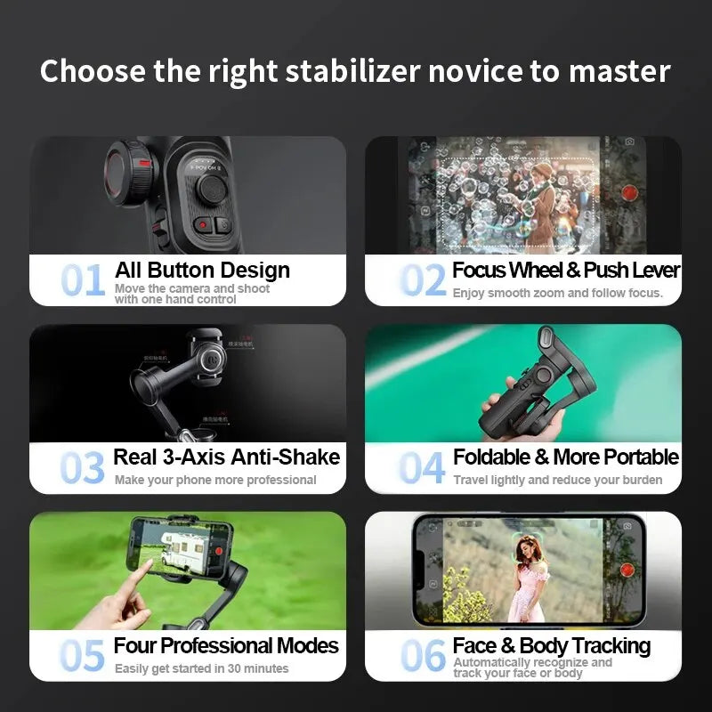 Handheld Gimbal Stabilizer